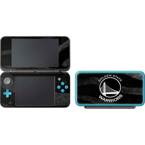 NBA Golden State Warriors Black Animal Print Nintendo 2DS XL (2017) Skin